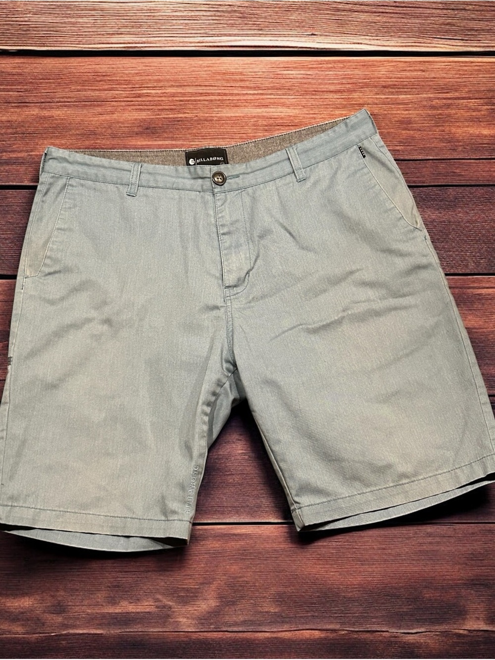 Billabong Men's Carter Chino Walkshorts Gray Twill Casual Skate Size 36 M2071CAR